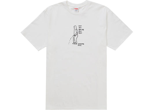 Supreme Gonz Tee (SS25) White - Used/Worn