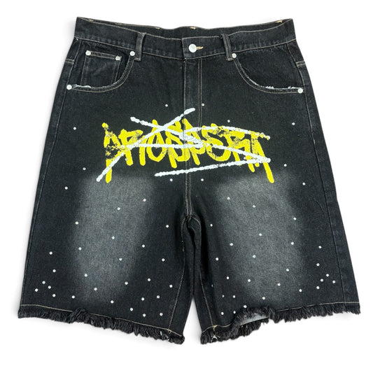 Prospera Black/Yellow Garffiti Jorts