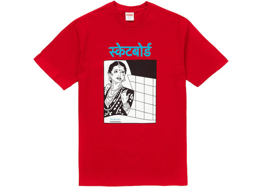 Supreme Bombay Tee Red - Used/Worn