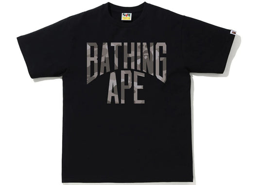 BAPE Color Camo NYC Logo Tee Black/Gray