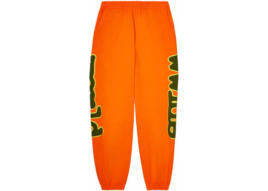 Sp5der World Beluga Sweatpants Orange - Used/Worn