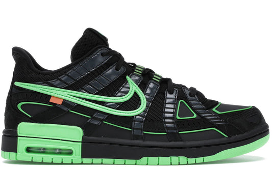 Nike Air Rubber Dunk Off-White Green Strike - Used/Worn