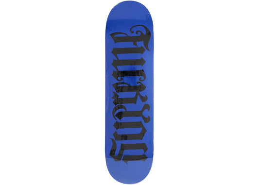 Supreme Ambigram Skateboard Deck Blue