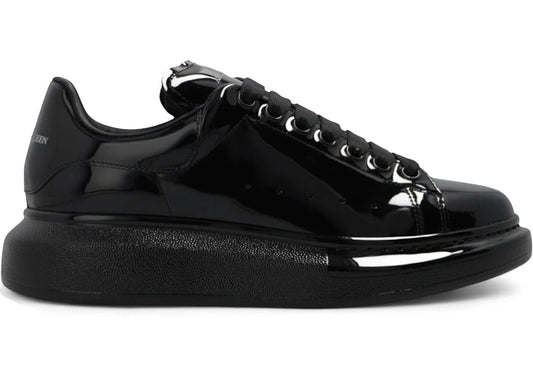 Alexander McQueen Oversized Black Patent Leather (Women's)