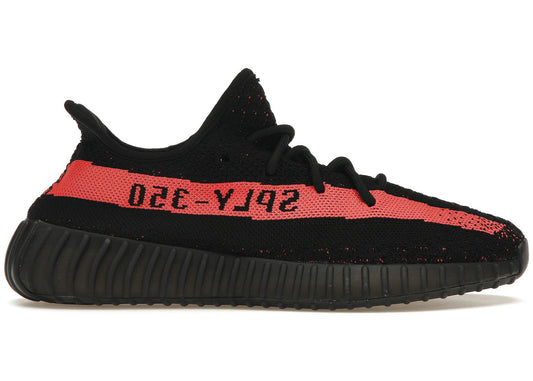 adidas Yeezy Boost 350 V2 Core Black Red - Used/Worn