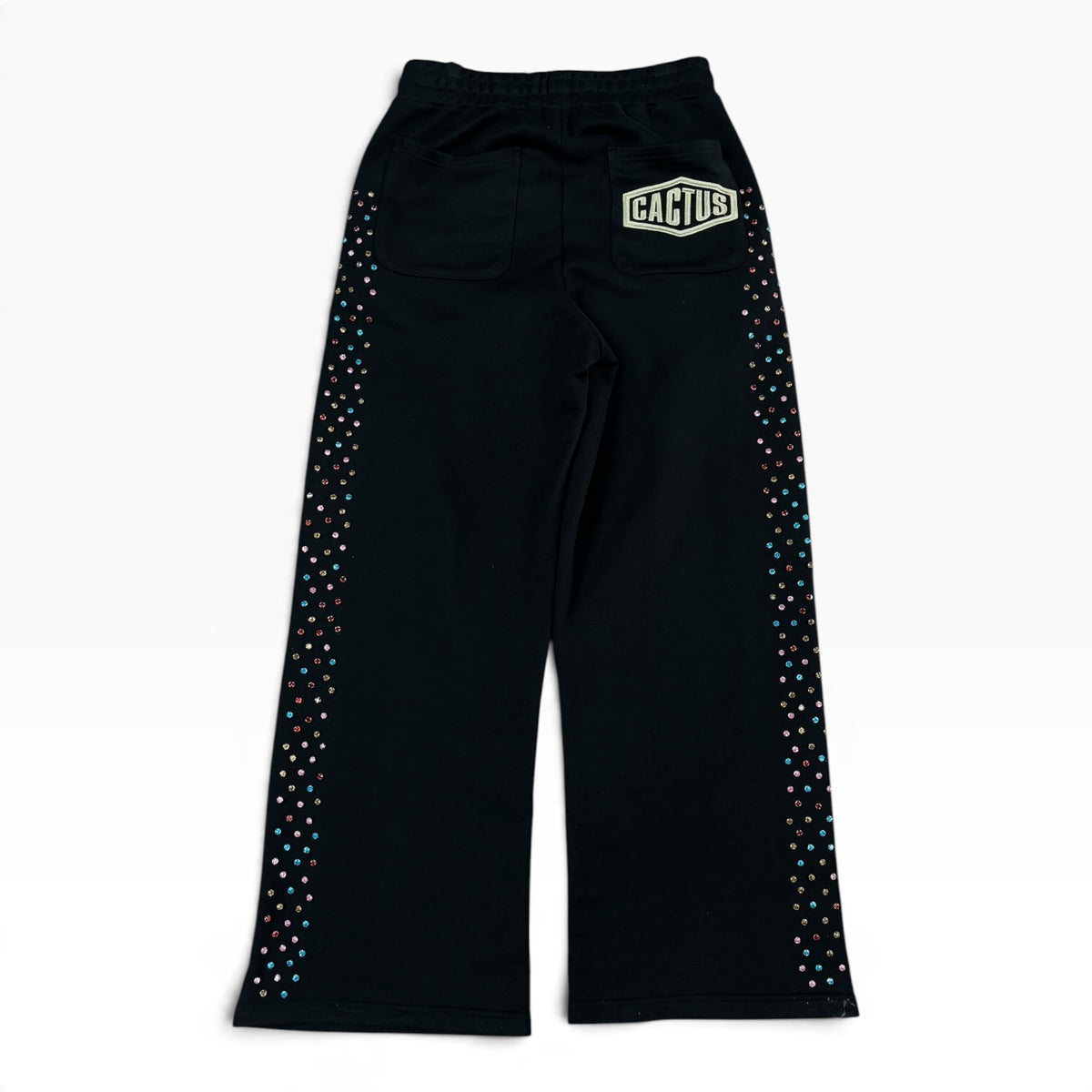 Azva studios crystal sweatpants black