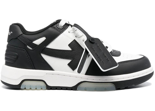 OFF-WHITE Out Of Office Low White Black size 11 - Used / rep box