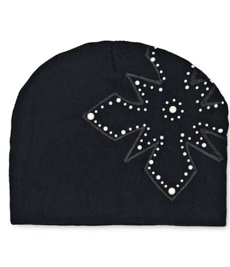 We Are Righteous Black Pearl Logo Beanie