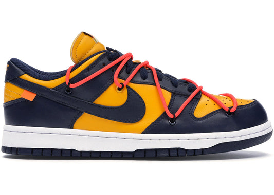 Nike Dunk Low Off-White University Gold - Like New