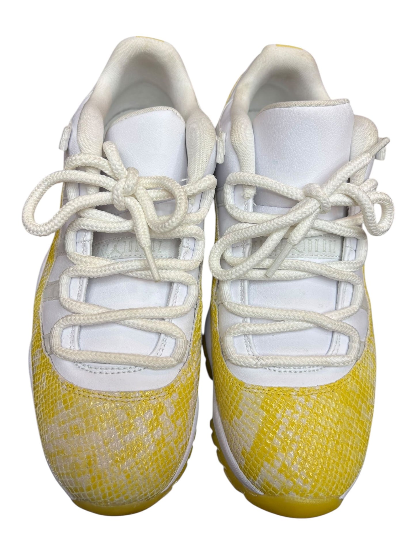 Jordan 11 Retro Low Yellow Snakeskin (Women's) Size 8.5M - Used / rep box