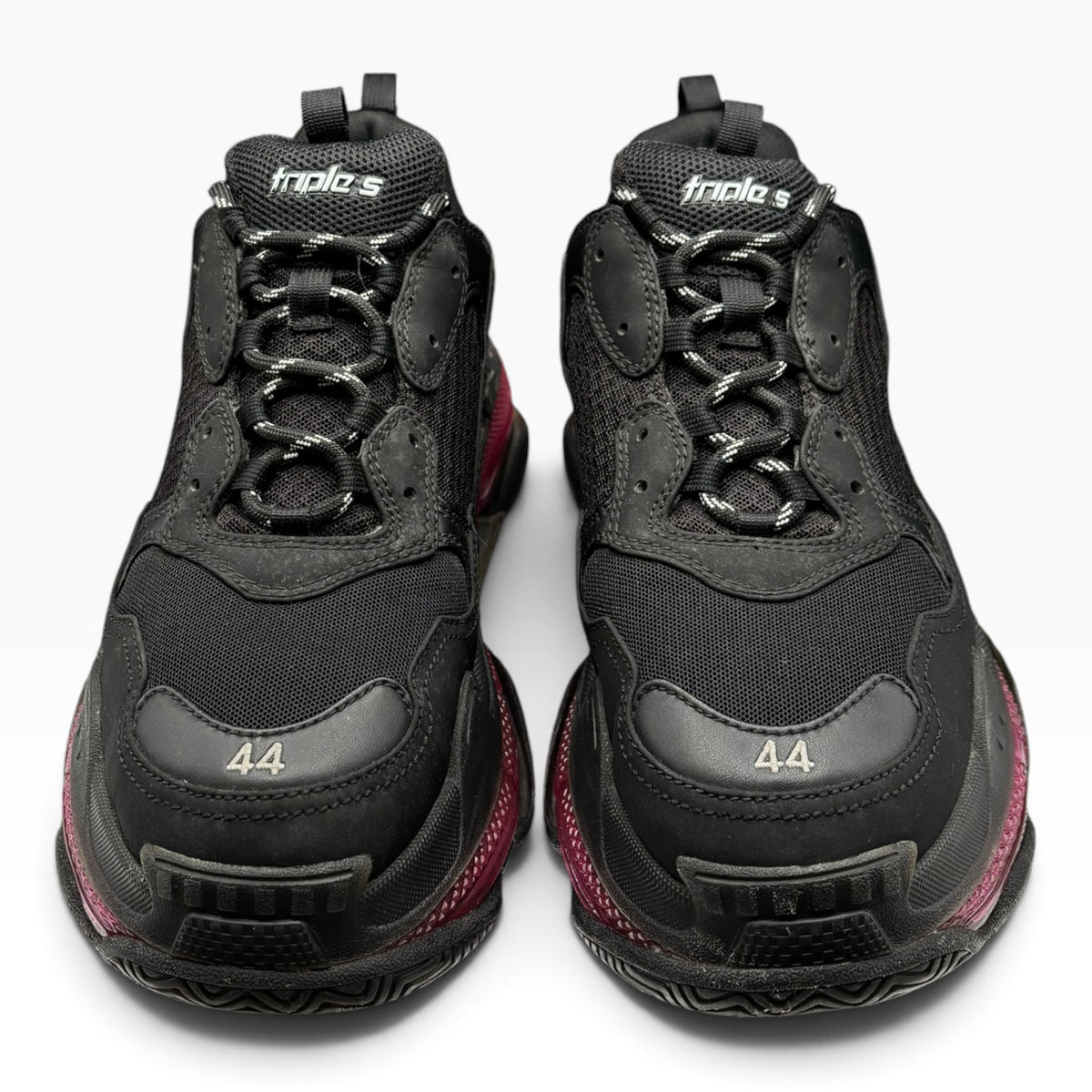 Balenciaga Triple S Clear Sole Neon Pink