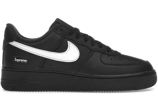 Nike Air Force 1 Low Supreme Black White - New with box