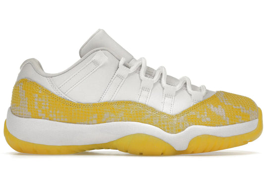Jordan 11 Retro Low Yellow Snakeskin (Women's) Size 8.5M - Used / rep box