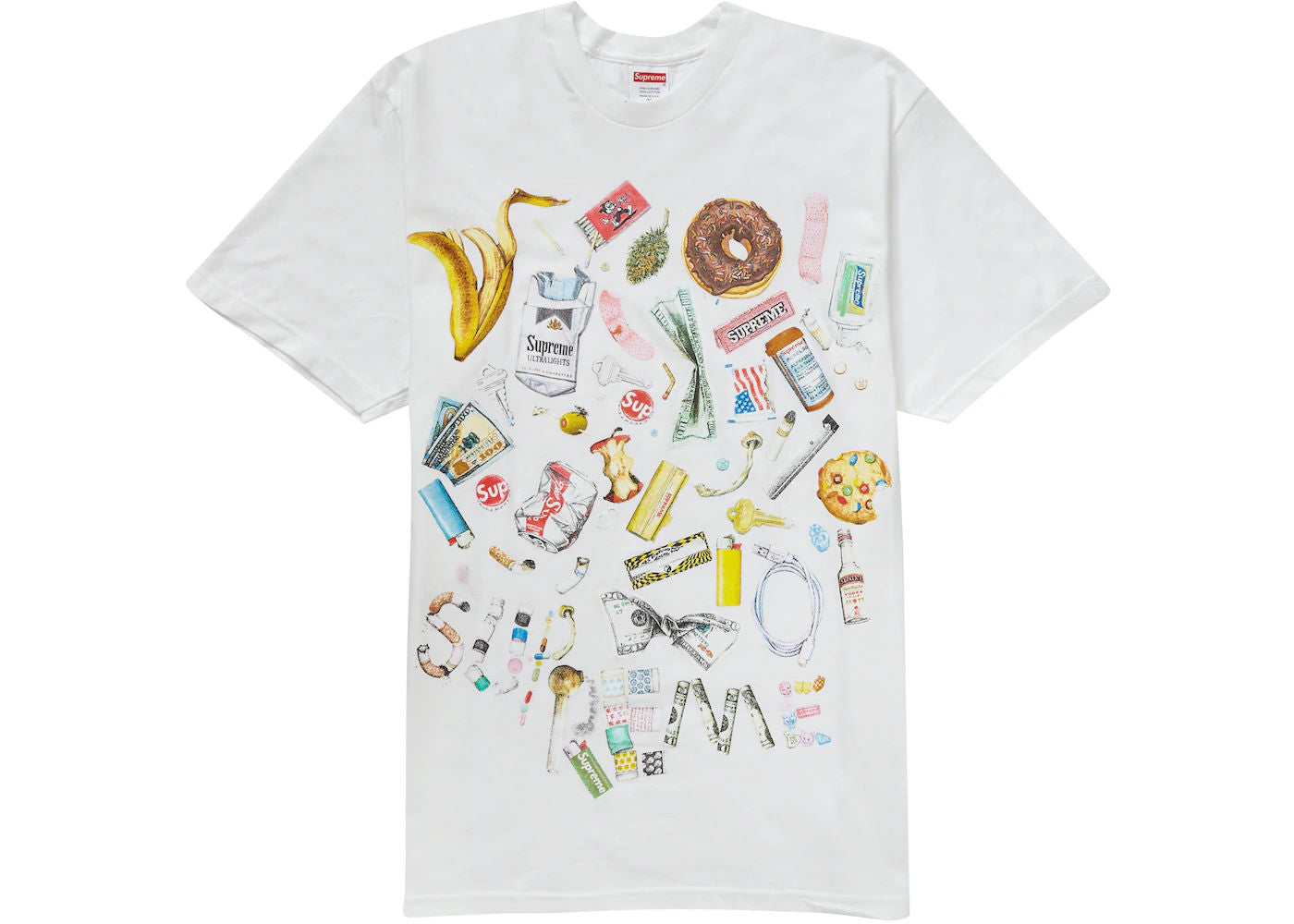 Supreme Trash Tee (SS23) White