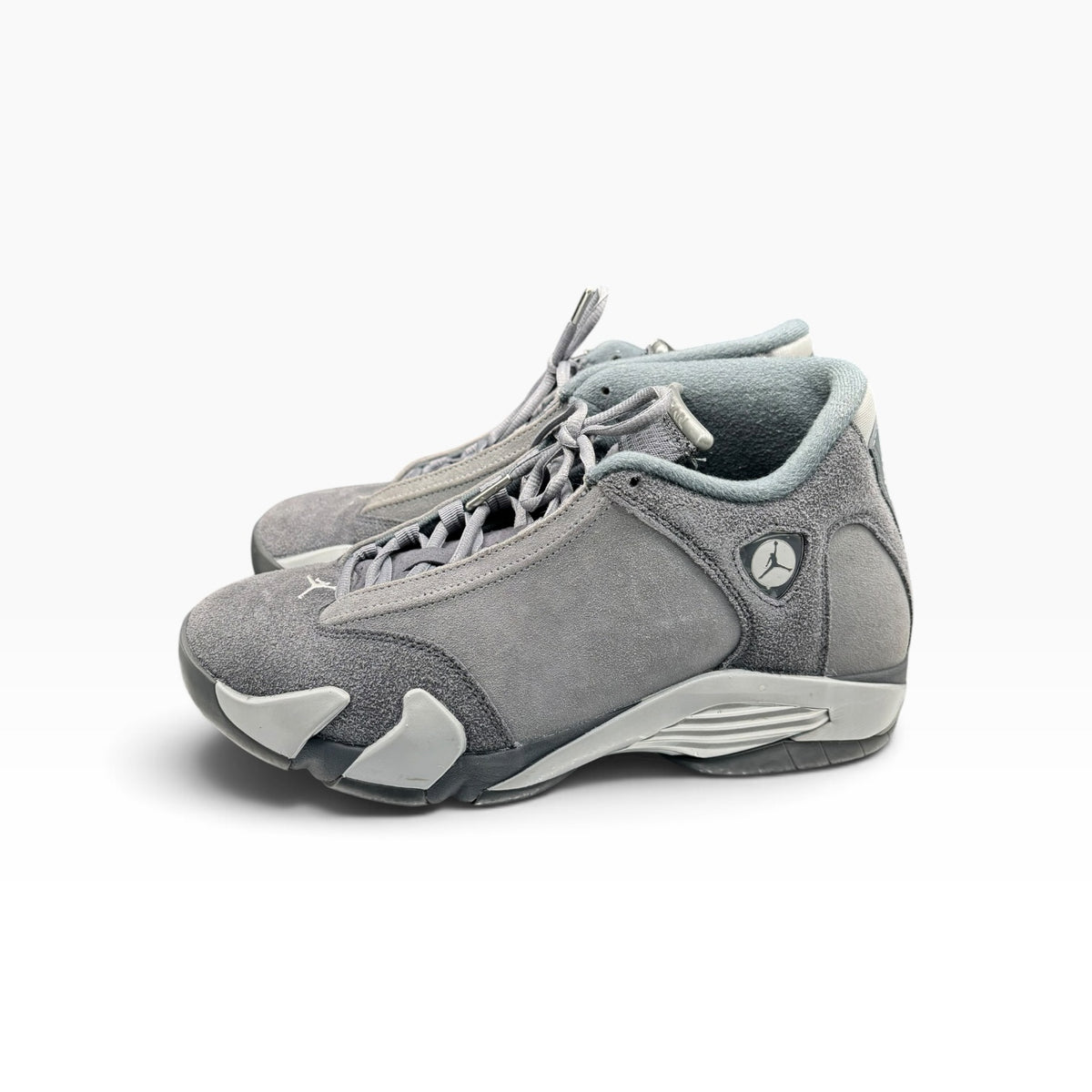Jordan 14 Retro Wolf Grey used size 9