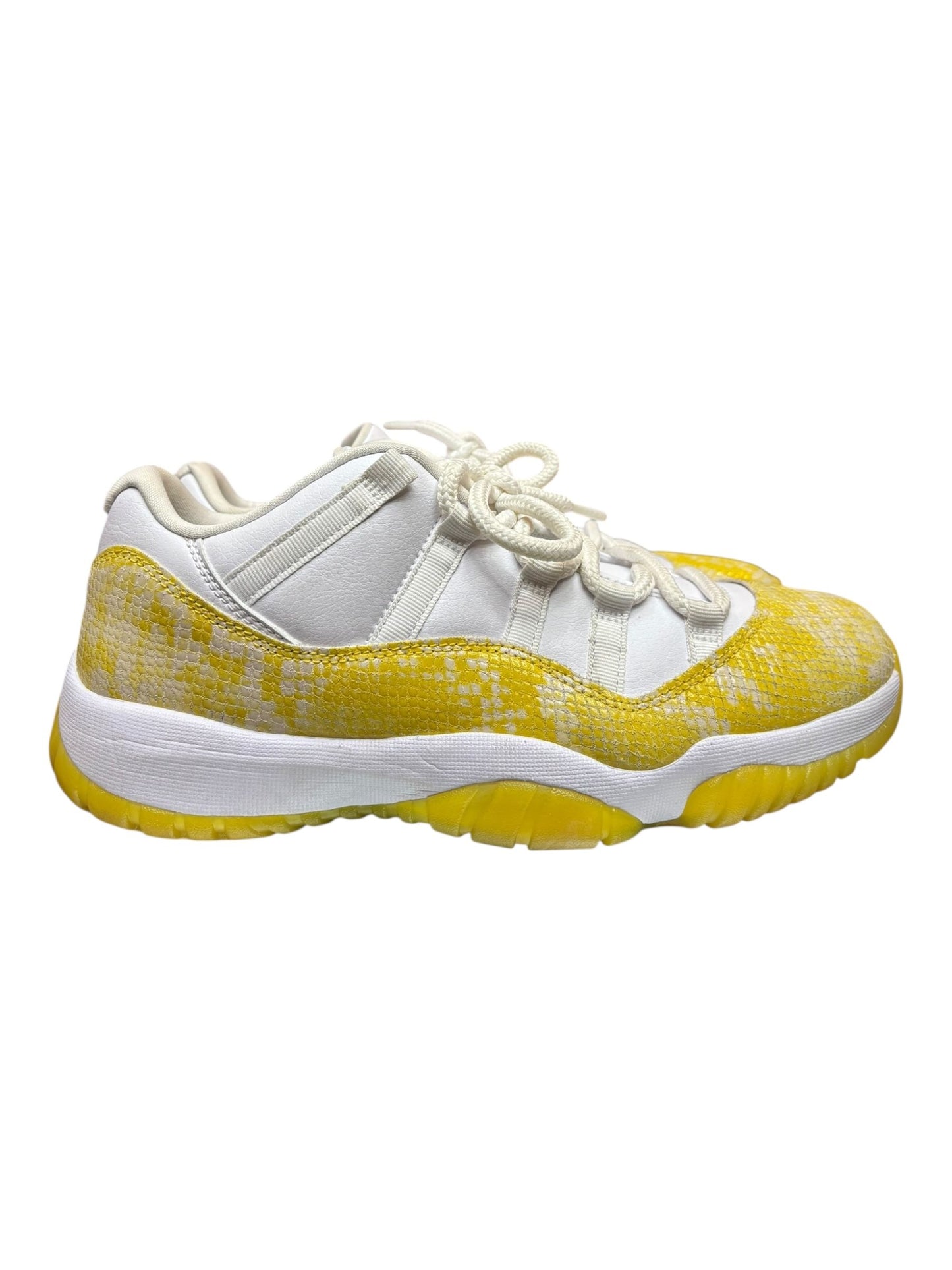 Jordan 11 Retro Low Yellow Snakeskin (Women's) Size 8.5M - Used / rep box