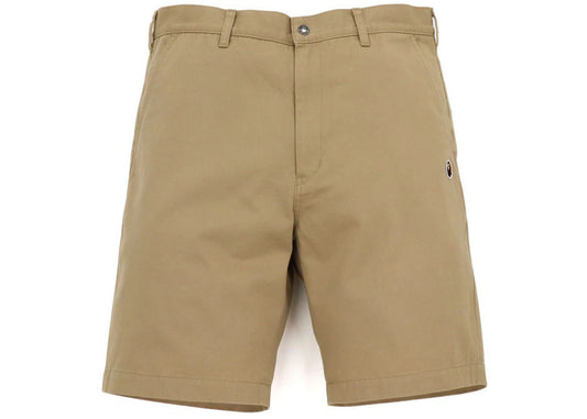 BAPE One Point Chino Shorts Beige - Used/Worn